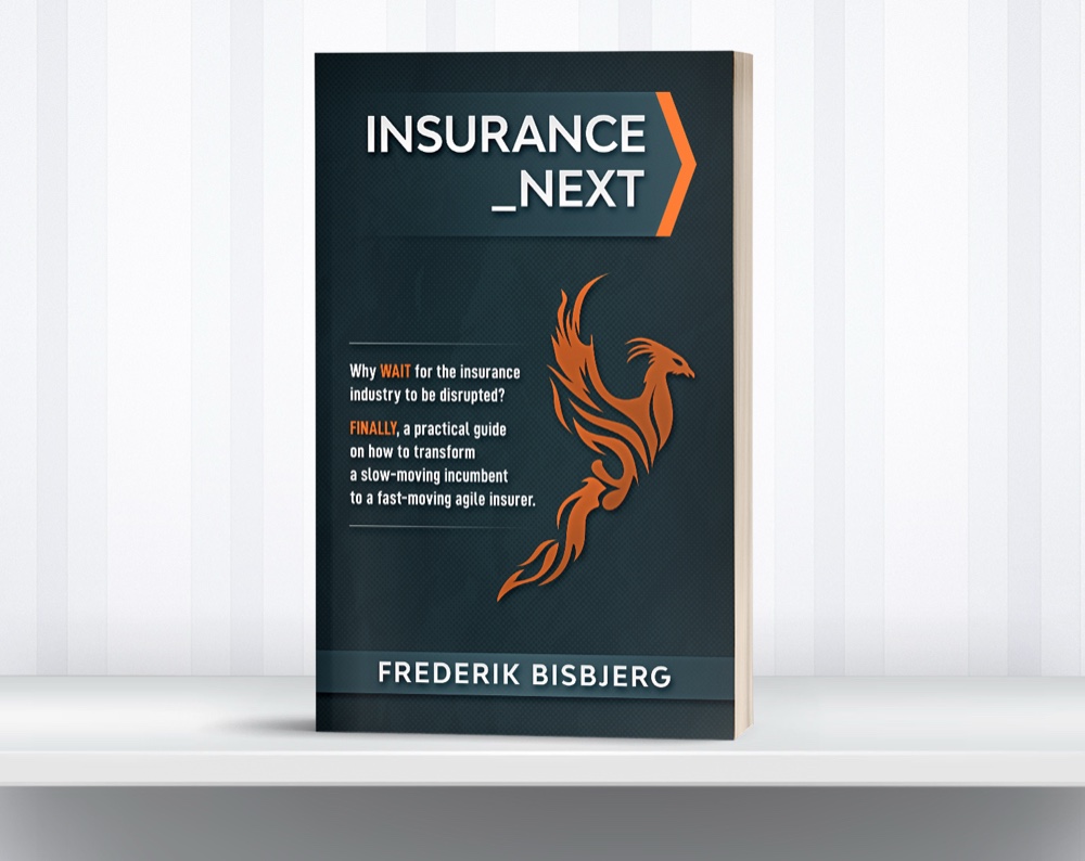 Insurance_Next book cover, by Frederik Bisbjerg
